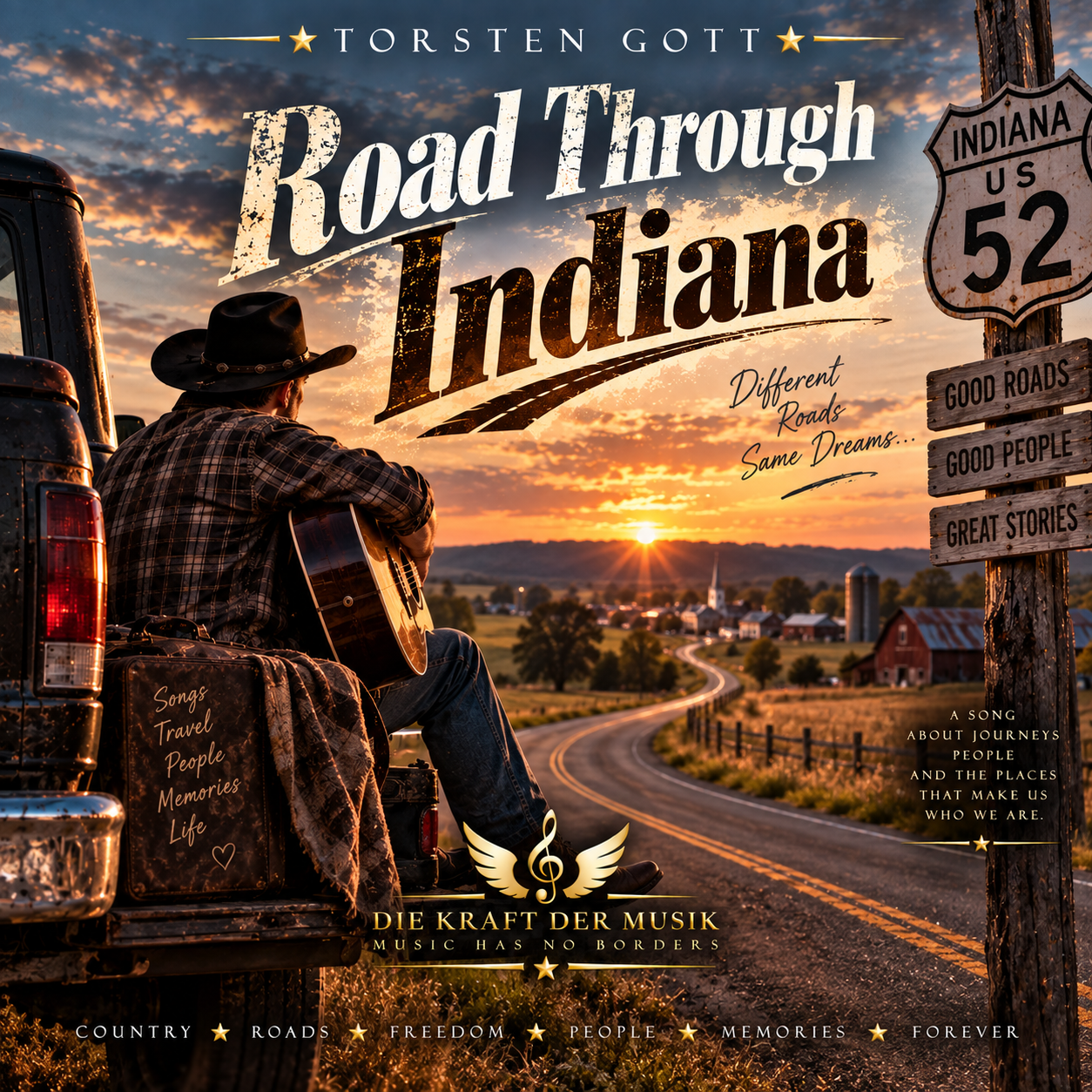 Road Through Indiana