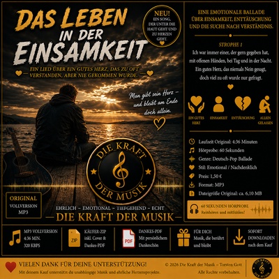 Das Leben in der Einsamkeit