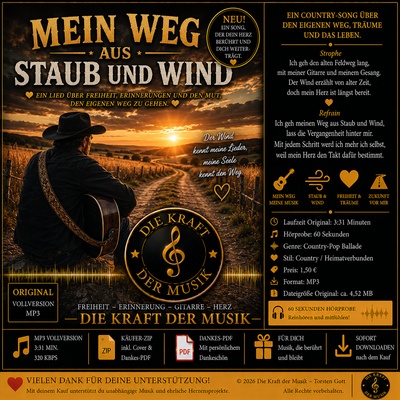 Mein Weg aus Staub und Wind