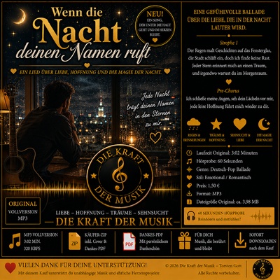 Wenn die Nacht deinen Namen ruft