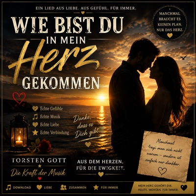 Wie bist du in mein Herz gekommen